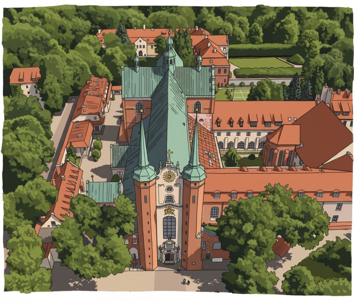 Michał Szufel gotuje obiady dla potrzebujących w Caritas Archikatedry Oliwskiej w Gdańsku